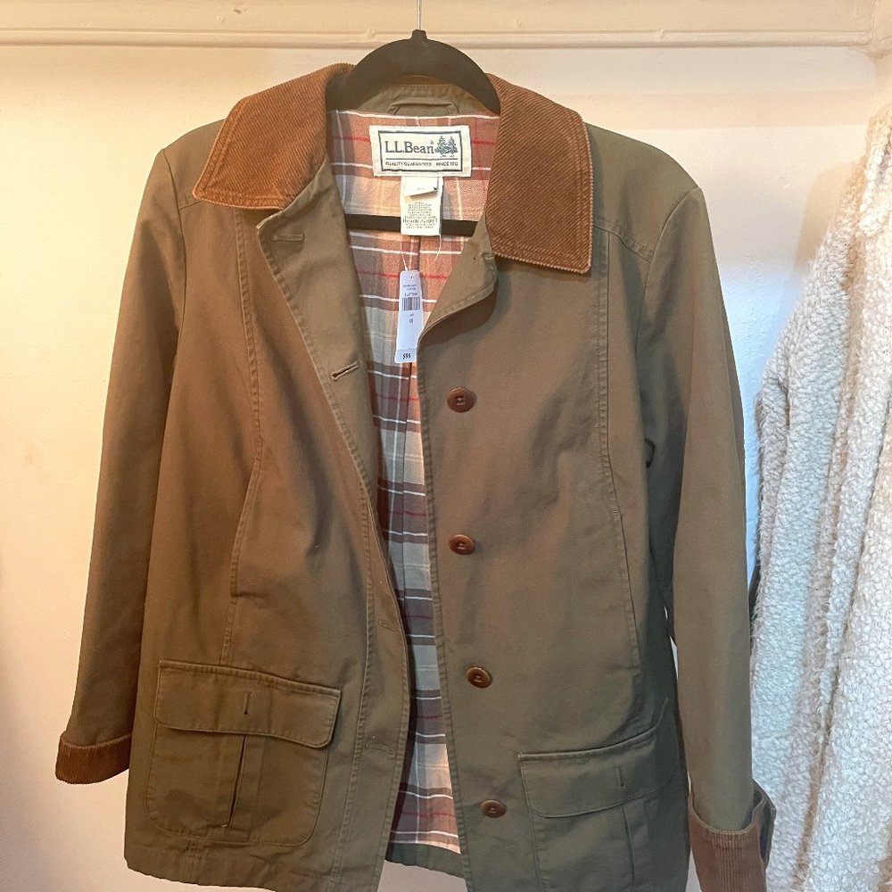 L.L. Bean Green Coat